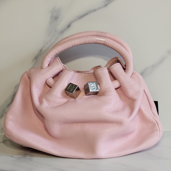 🌟 Iconic Pink Women\'s Leather Hobo Handbag